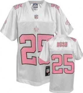 Reggie Bush Pink Reebok NFL Girls 7 16 Replica New
