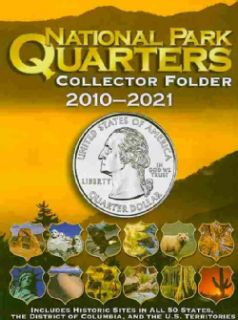 National Park Quarters Collector Folder 2010 2021 (Hardcover) Today $