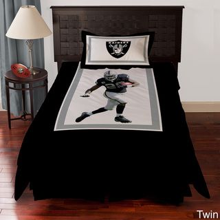 Oakland Raiders Darren Mcfadden 4 piece Comforter Set