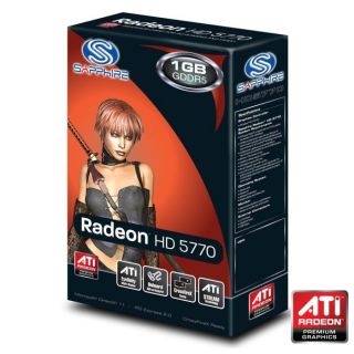 Sapphire ATI HD 5770 1Go GDDR5   Carte graphique ATI Radeon HD5770