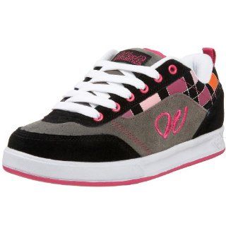 Industries Womens Essex Skate Shoe,Gray/Black/Pink,4 M US Shoes