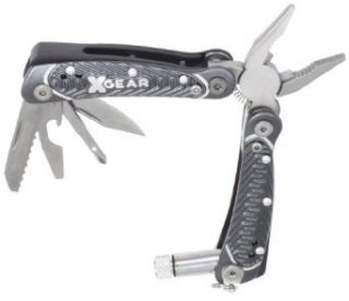 X Gear Mens Multi Function Tool With LED Light, Graphite