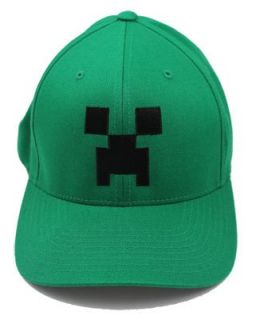 Creeper   Minecraft Baseball Cap Large XL   Green