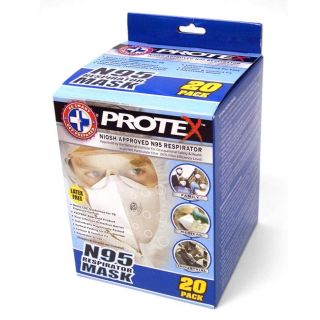 International Protex N95 Respirator Masks (Case of 20)