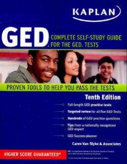 Kaplan GED Complete Self Study Guide for the GED Tests, Proven Tools