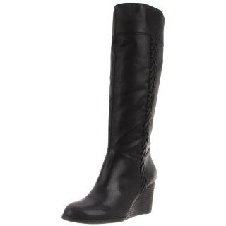 black wedge boots Shoes