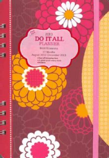 Bold Blossoms Do It All 2013 Planner (Calendar)