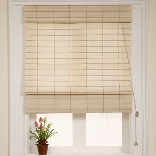 Chicology Kyoto Cappuccino Roman Shade (24 in. x 72 in.)