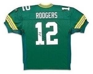 Aaron Rodgers Signed Green Bay Packers Signed Authentic