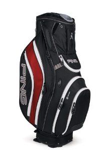 Ping 2012 Pioneer Golf Cart Bag (Black/Inferno) Sports