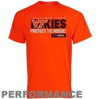 Under Armour Virginia Tech Hokies Orange Protect This