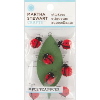 Martha Stewart Pom Pom Stickers Ladybug Today $6.69