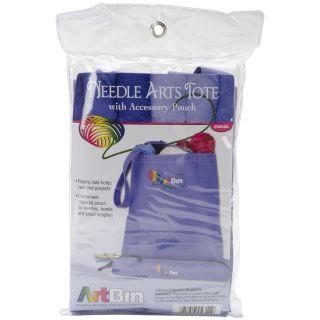 ArtBin Needle Arts Tote with Accessory Pouch Periwinkle Today $14.29
