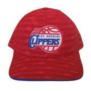 NBA Los Angeles Clippers Snapback Hat Cap   Red Sports