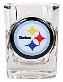 Pittsburgh Steelers Square Shot Glass Feature A Photo