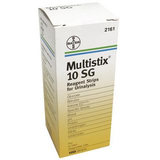 Siemens Multistix 10SG Reagent Urine Testing Strips