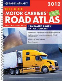 Rand Mcnally 2012 Deluxe Motor Carriers Road Atlas (Spiral