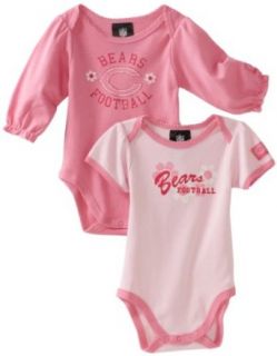 NFL Infant/Toddler Girls Chicago Bears Two Pack Bodysuit