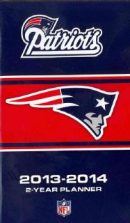 New England Patriots NFL 2013 14 2 Year Planner (Calendar)