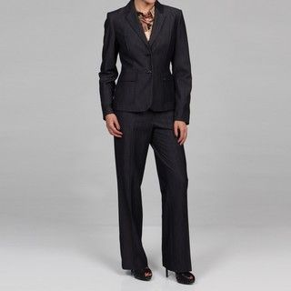Calvin Klein Womens Black 2 piece Pant Suit