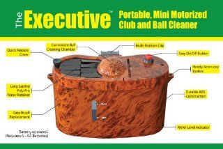 Club Clean The Executive Motorized Club and Ball Cleaner