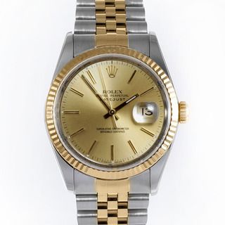 Pre owned Rolex Mens Two tone Datejust Watch