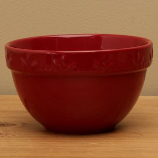 Signature Housewares Sorrento Ruby Red 30 oz Utility Bowls (Set of 6