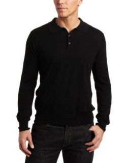 Perry Ellis Mens Long Sleeve Sweater with Buttons