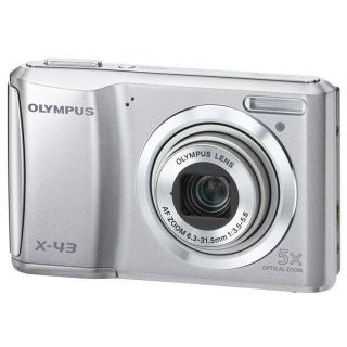 Olympus X 43 14MP Silver Digital Camera