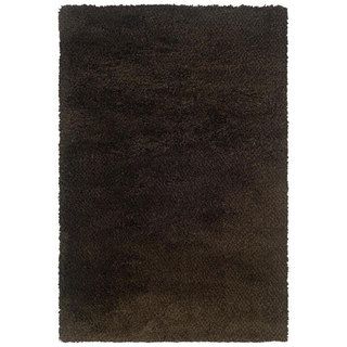 Manhattan Tweed Brown/ Black Shag Rug (710 x 112)