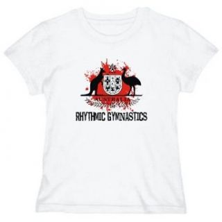 Australia Rhythmic Gymnastics / Blood Womens T shirt