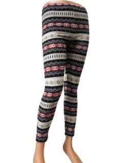 TheLees (RUK 002) Women Colorful Patern Tight Winter