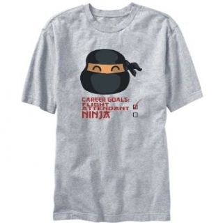 Carrer Goals Flight Attendant   Ninja Mens T shirt