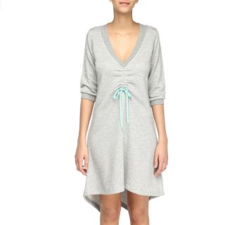 55DSL By DIESEL Robe Doomed Femme Gris chiné   Achat / Vente ROBE