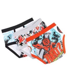 Power Rangers Jungle Fury 3 Pair Boys Briefs (Sizes 4   6