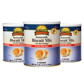 Augason Farms Food Storage Buttermilk Biscuit Mix 3 Pack
