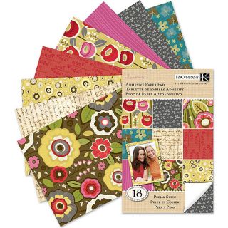 / Stick Cara Marie Adhesive Paper Sheets (Pack of 18)