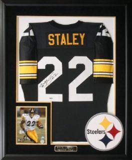 Duce Staley Autographed Uniform   Quality Framed