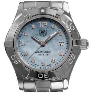 Tag Heuer Aquaracer Womens Stainless Steel Diamond Watch