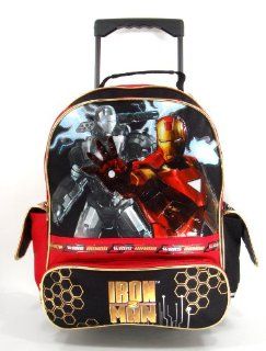  Iron Man 2   War Machine   15 Large Rolling Backpack Shoes
