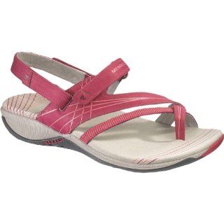 New Merrell Freesia Persian Red 9 Womens Sandals Shoes