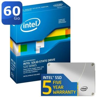 Intel® 60Go SSD 2.5 520 Cherryville   Achat / Vente DISQUE DUR SSD