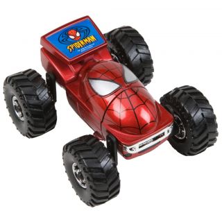 Marvel Regener8r 164 Scale Spiderman Head Toy Car