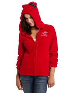 Hello Kitty Juniors HK for Life Hoodie, Red, Small