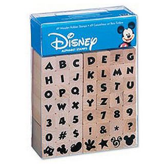 EK Success Mickey ABC Stamp Set (Pack of 49)