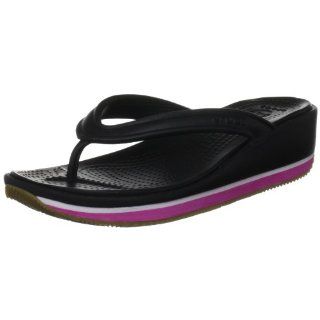 Crocs Womens 14120 Retro Flip Wedge Sandal