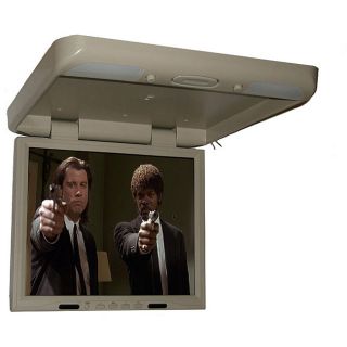 17.1 inch Roof Mounted Monitor with 1 DIN DVD Player