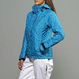 Marker Womens Crown Point Hydro Blue Jacket