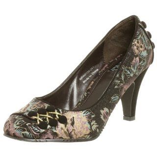 Not Rated Womens Crown Royal Pump,Chocolate,9.5 M Shoes