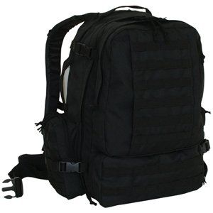 Black Advanced 3 Day Combat Pack   22 x 16 x 12, MOLLE